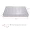 The Beadsmith® 9.5'' x 6.5'' x 1'' Clear Storage Box with Jars